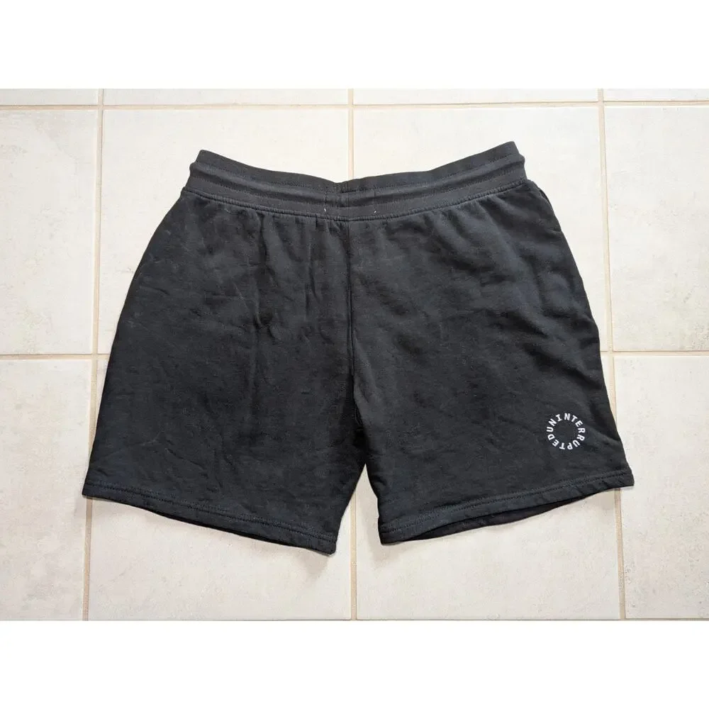 Uninterrupted Men's Medium LeBron James More Than An Athlete Sweat Shorts Black